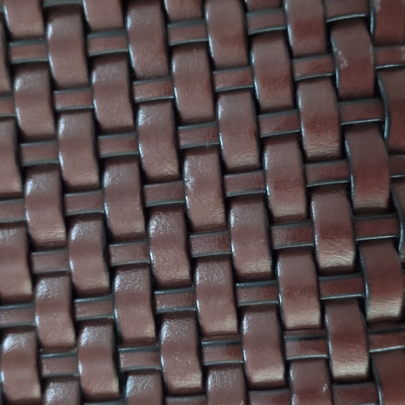 Nine West Chocolate Brown Woven Shoulder Bag - Picture 8 of 10